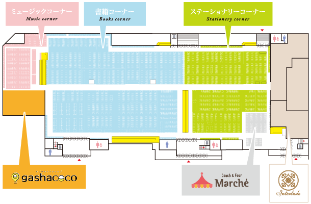 コーチャンフォー新川通り店【フロアマップ】